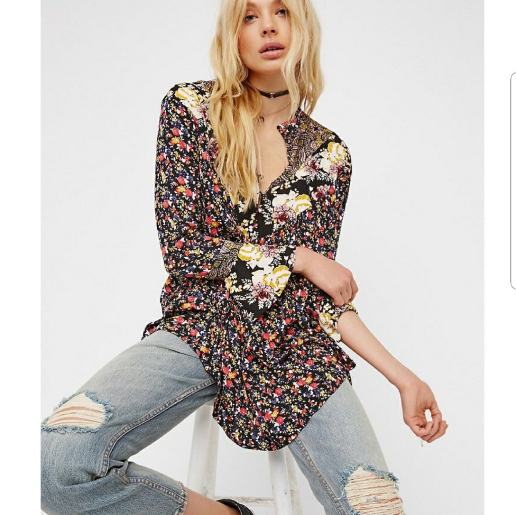 Free People Wildflower Fields Tunic